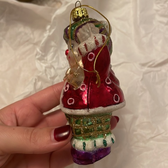 Ameri Christmas Holiday Clown Glass Ornament - Picture 7 of 7